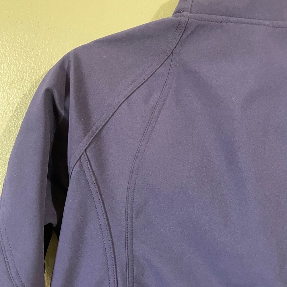 Double Diamond Softshell Jacket Purple Zip Front … - image 7